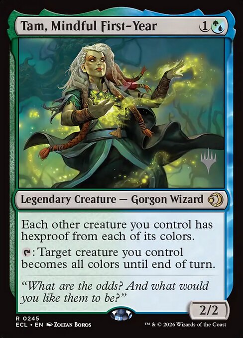 MTG Tam, Mindful First-Year PECL 245p Promo Pack Nonfoil