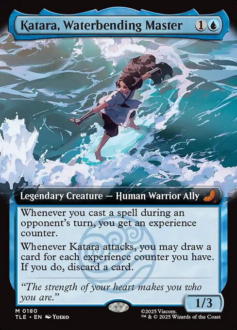 MTG Katara, Waterbending Master [TLE 180] Nonfoil