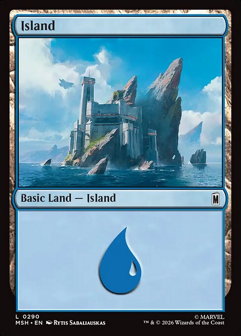 MTG Island MSH 290 Regular Nonfoil