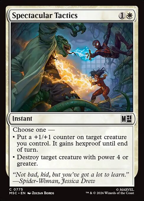 MTG Spectacular Tactics MSC 775 Regular Nonfoil