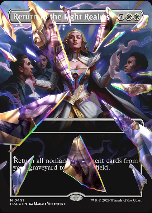 MTG Return to the Light Realms FRA 451 Shattered Mirror Facet Foil front