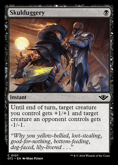 MTG Skulduggery OTJ 107 Regular Foil