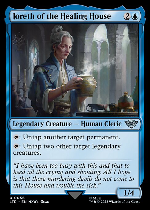 MTG Ioreth of the Healing House LTR 056 Regular Foil