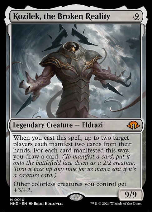 MTG Kozilek, the Broken Reality MH3 010 Regular Nonfoil