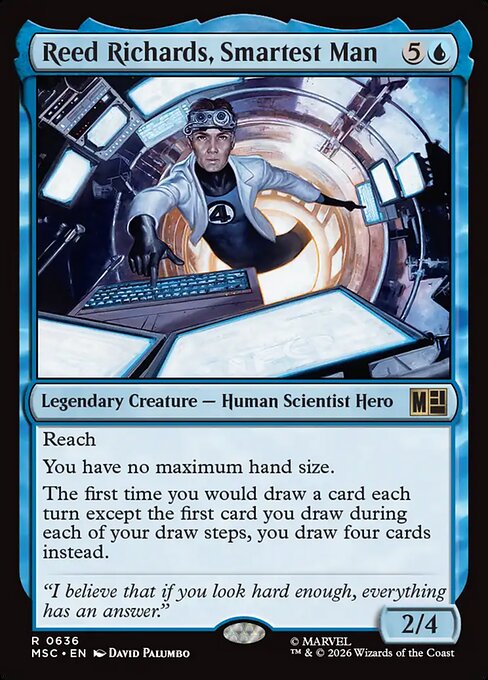 MTG Reed Richards, Smartest Man MSC 636 Regular Foil