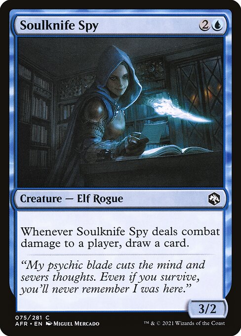MTG Soulknife Spy AFR 075 Regular Nonfoil