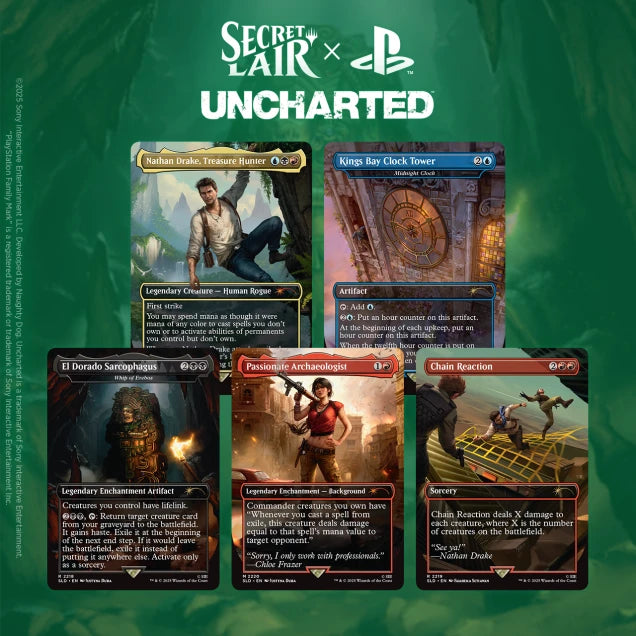 Magic Secret Lair x Uncharted (Non-Foil)