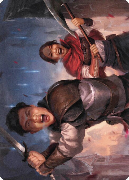 MTG Daybreak Combatants AVOW 042 Art Card Nonfoil front