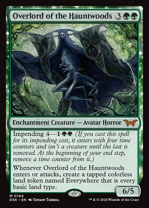 MTG Overlord of the Hauntwoods DSK 194 Regular Nonfoil