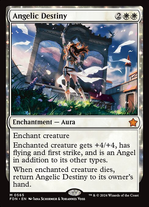 MTG Angelic Destiny FDN 565 Starter Collection Nonfoil
