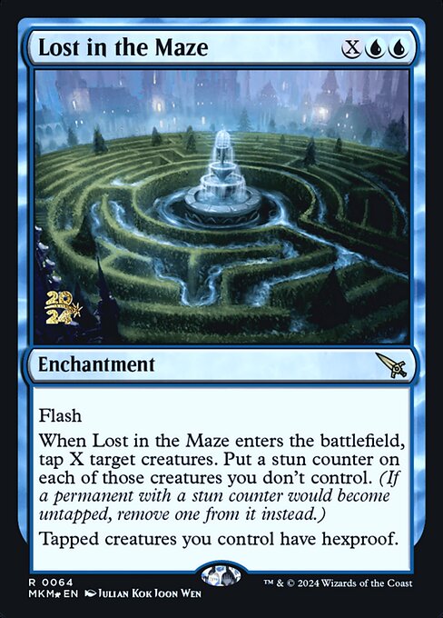 MTG Lost in the Maze PMKM 064s Prerelease Foil