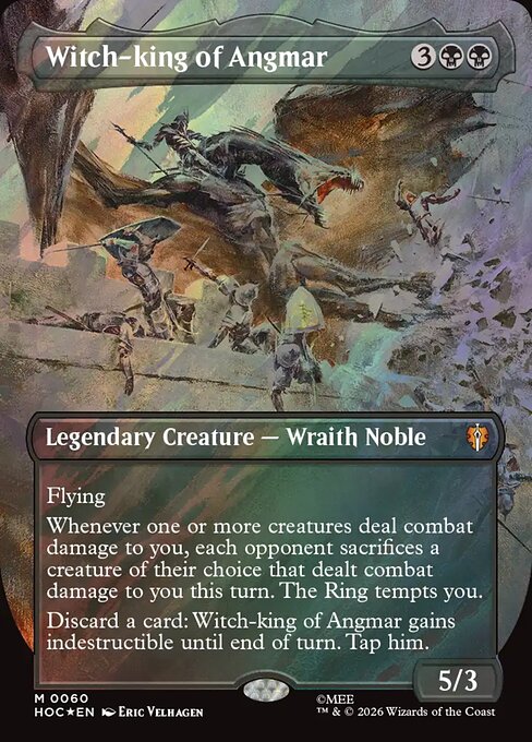 MTG Witch-king of Angmar HOC 060 Regular Nonfoil