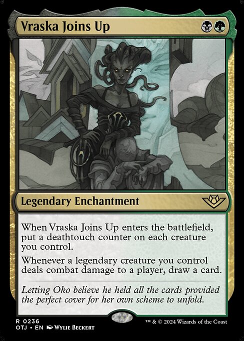 MTG Vraska Joins Up OTJ 236 Regular Foil