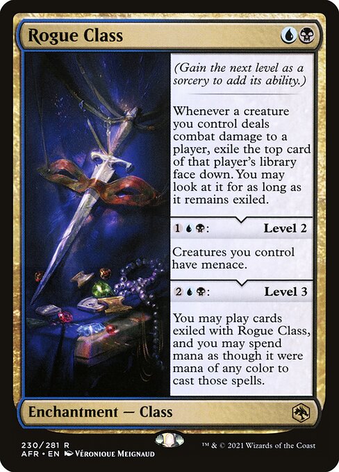 MTG Rogue Class AFR 230 Regular Foil