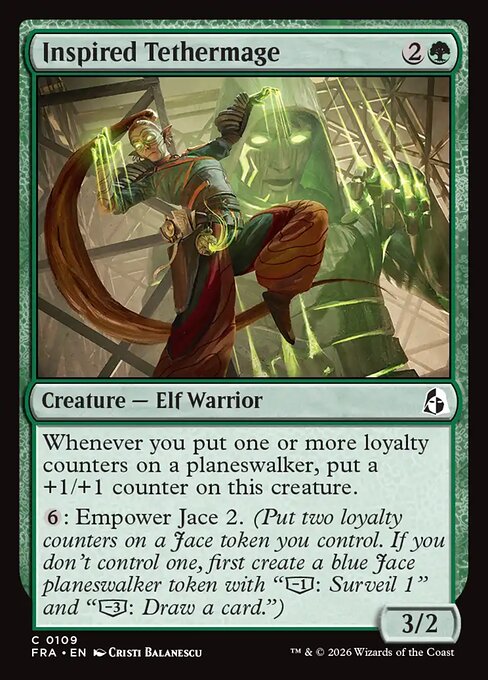 MTG Inspired Tethermage FRA 109 Standard Nonfoil front