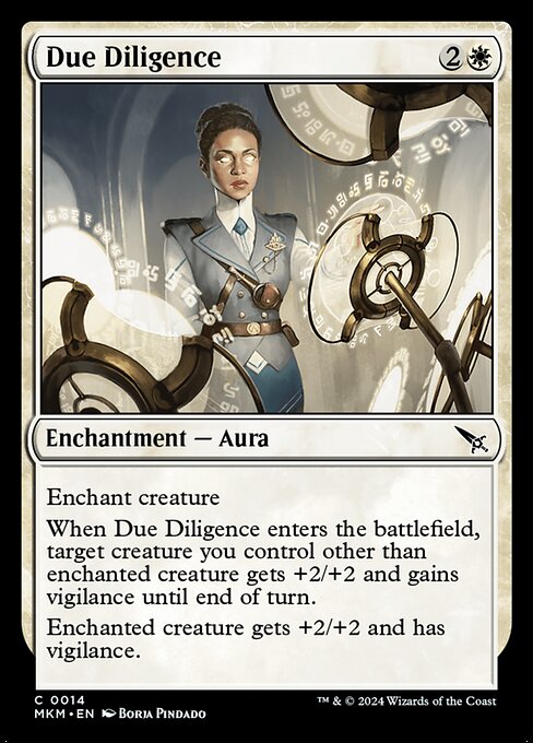 MTG Due Diligence MKM 014 Regular Nonfoil