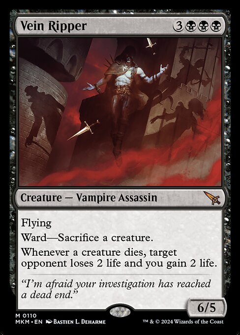 MTG Vein Ripper MKM 110 Regular Foil