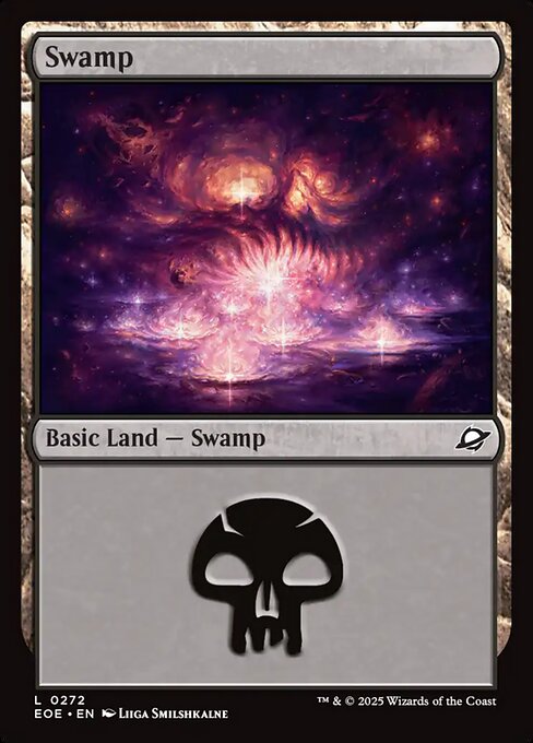 MTG Swamp EOE 272 Basic Land Nonfoil