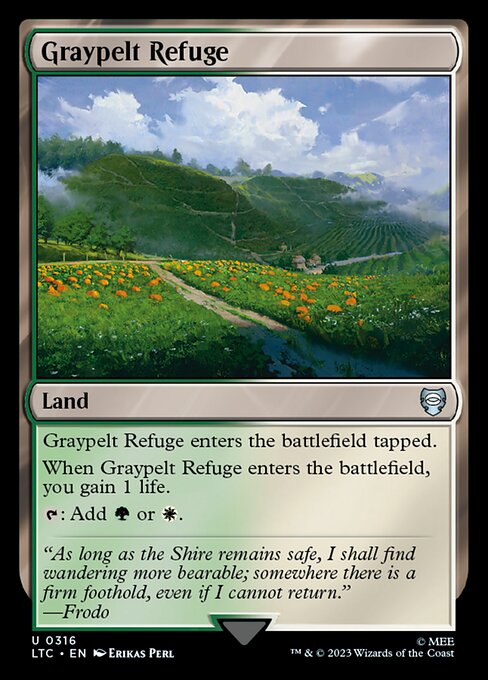 MTG Graypelt Refuge LTC 316 Alternate Art Nonfoil
