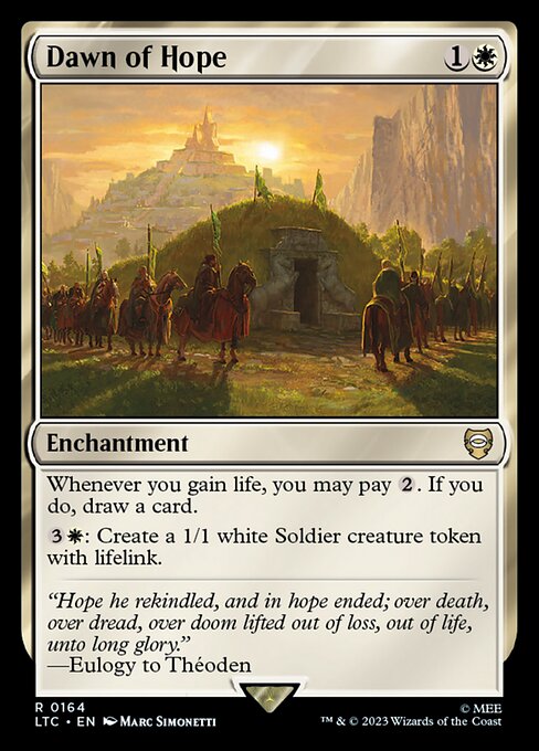 MTG Dawn of Hope LTC 164 Alternate Art Nonfoil