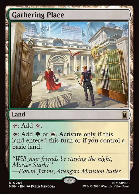 MTG Gathering Place MSH 266 Regular Foil