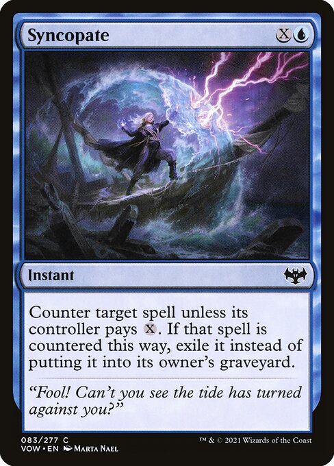 MTG Syncopate VOW 083 Standard Nonfoil front