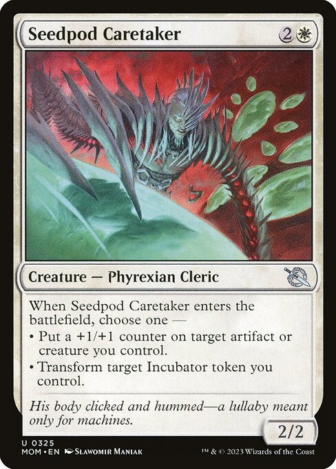 MTG Seedpod Caretaker MOM 325 Jumpstart Nonfoil