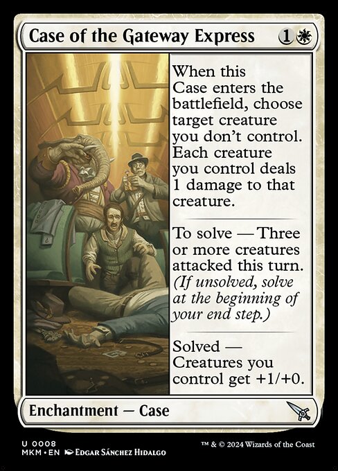 MTG Case of the Gateway Express MKM 008 Regular Nonfoil