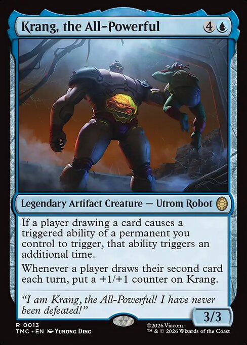 MTG Krang, the All-Powerful TMC 013 Regular Surge Foil