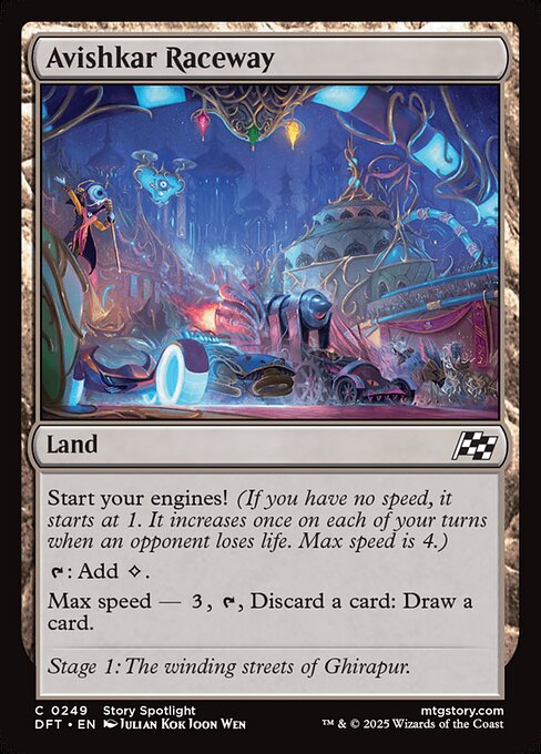 MTG Avishkar Raceway DFT 249 Regular Foil