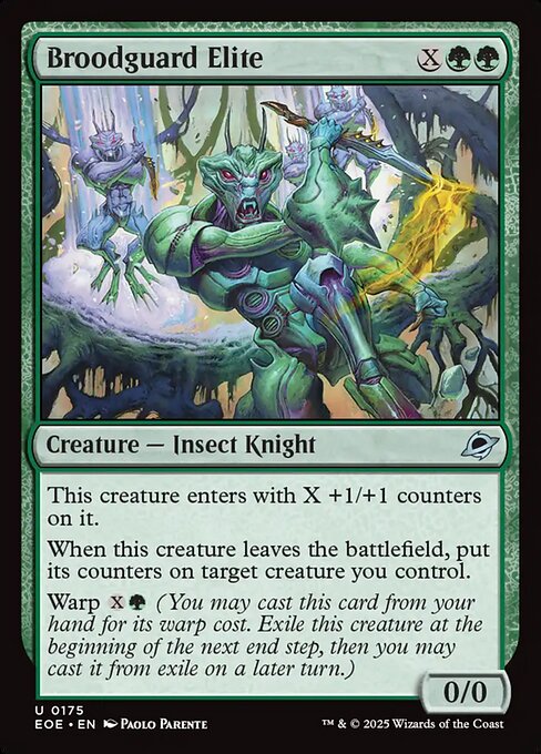 MTG Broodguard Elite EOE 175 Regular Nonfoil