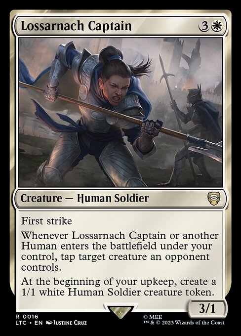 MTG Lossarnach Captain LTC 016 Regular Nonfoil
