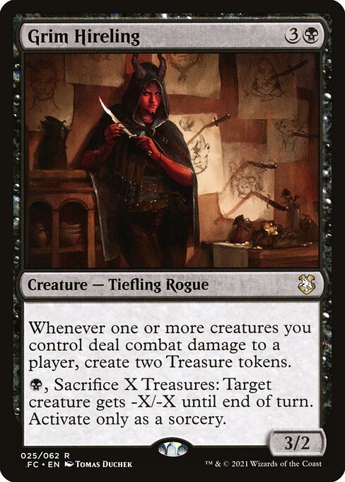 MTG Grim Hireling AFC 025 Standard Nonfoil