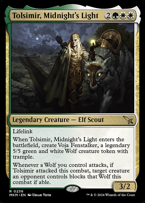 MTG Tolsimir, Midnight's Light MKM 236 Regular Nonfoil