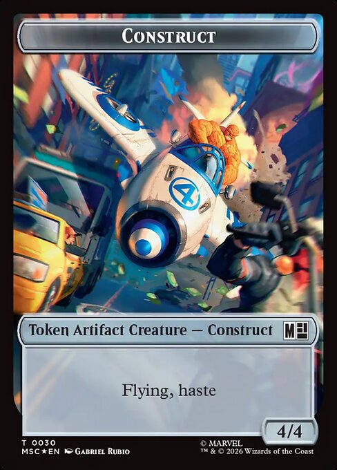 MTG Construct Token MSC 030 Token Foil