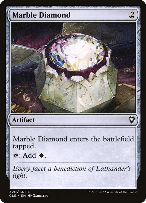 MTG Marble Diamond CLB 320 Regular Foil