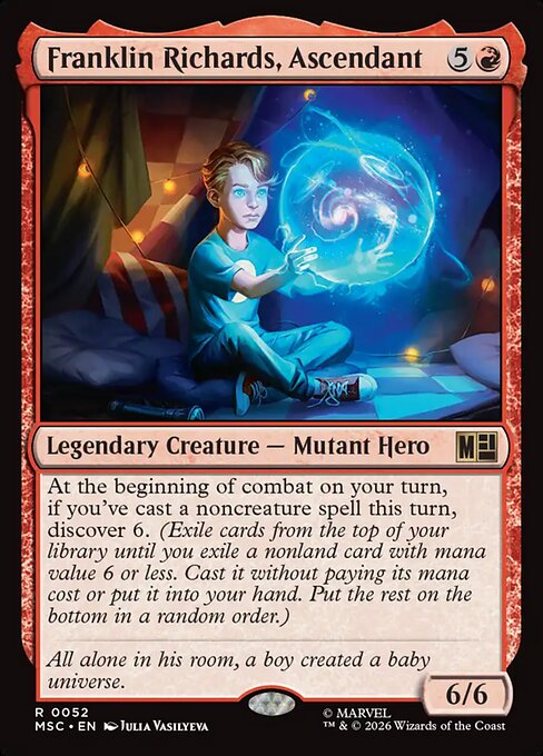 MTG Franklin Richards, Ascendant MSC 052 Regular Nonfoil