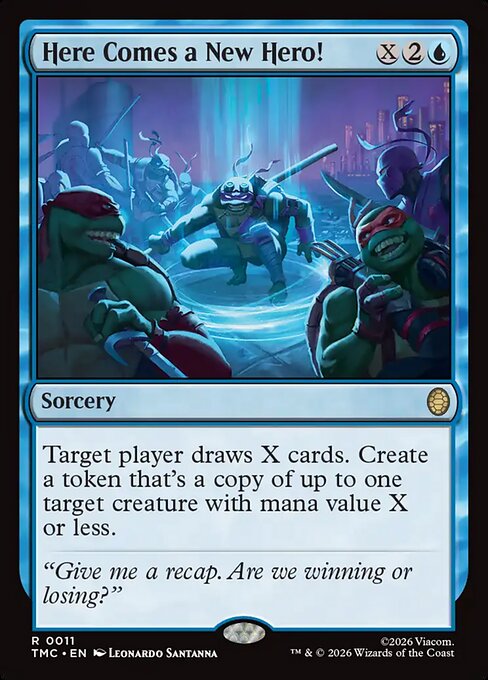 MTG Here Comes a New Hero! TMC 011 Regular Surge Foil