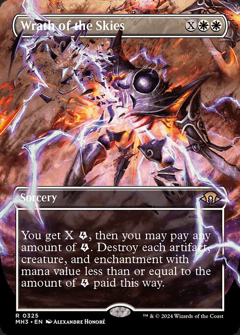 MTG Wrath of the Skies MH3 325 Borderless Frame Break Nonfoil