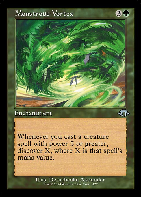 MTG Monstrous Vortex MH3 427 Retro Frame Nonfoil