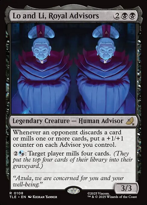 MTG Lo and Li, Royal Advisors [TLE 108] Foil