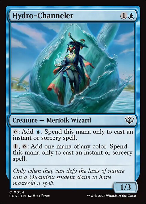 MTG Hydro-Channeler SOS 054 Regular Nonfoil