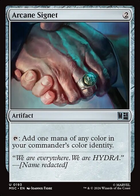 MTG Arcane Signet MSC 193 Regular Nonfoil