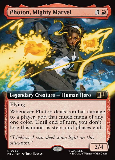 MTG Photon, Mighty Marvel MSC 369 Extended Art Nonfoil