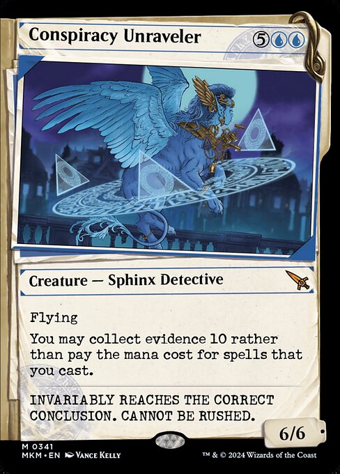 MTG Conspiracy Unraveler MKM 341 Showcase Dossier Nonfoil