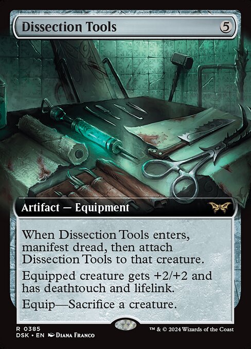 MTG Dissection Tools DSK 385 Extended Art Nonfoil