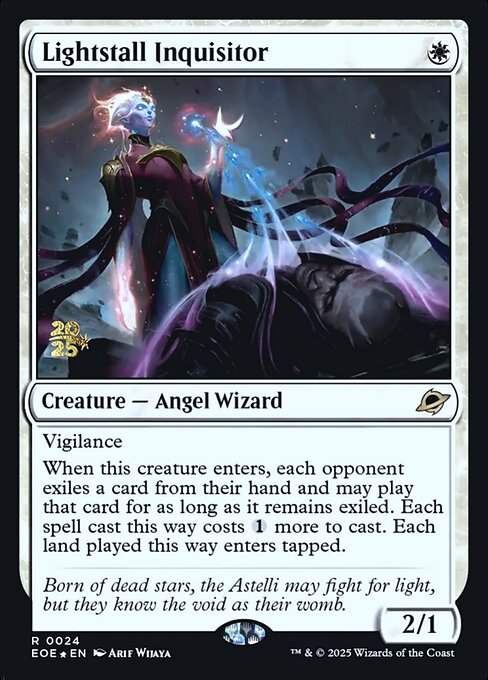 MTG Lightstall Inquisitor PEOE 024s Prerelease Foil