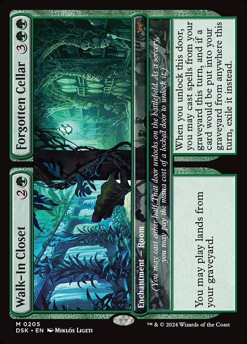 MTG Walk-In Closet // Forgotten Cellar DSK 205 Regular Nonfoil