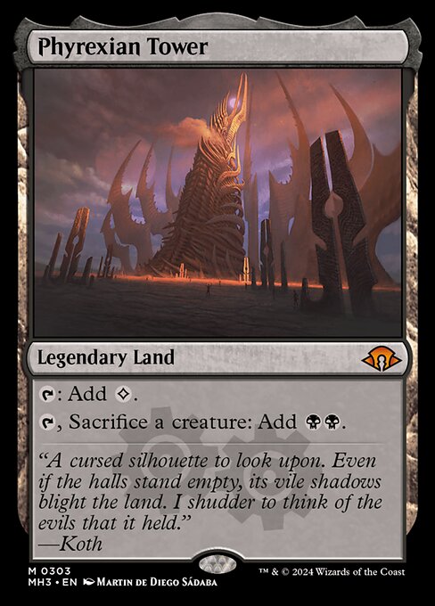 MTG Phyrexian Tower MH3 303 Regular Foil
