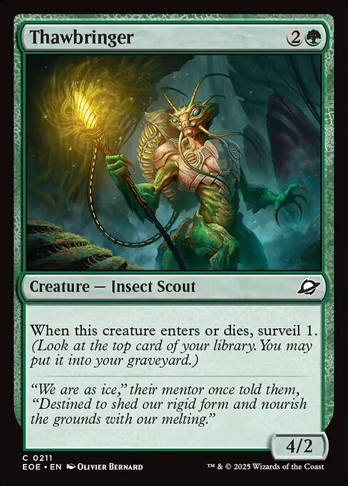 MTG Thawbringer EOE 211 Regular Nonfoil